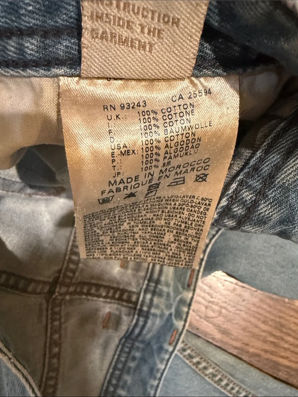 Diesel cotton jeans 31 waist x 32 length Men’s Jeans - Classic Straight Fit